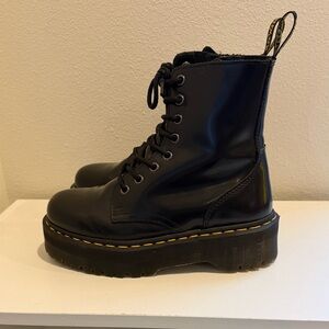 Dr. Martens Jadon Smooth Leather Platform Boots